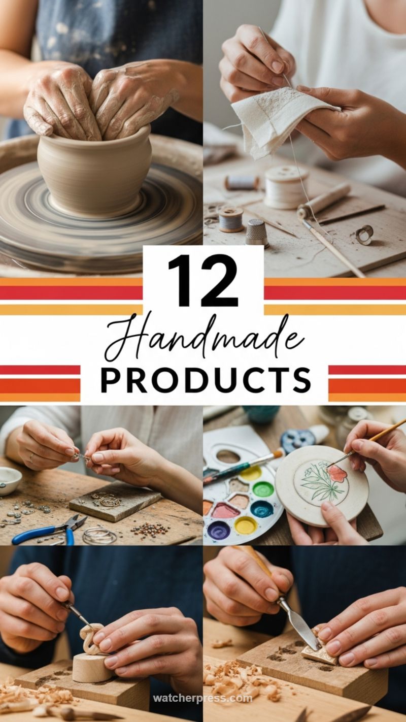 17. Monetizing 12 Handmade Products with High Appeal