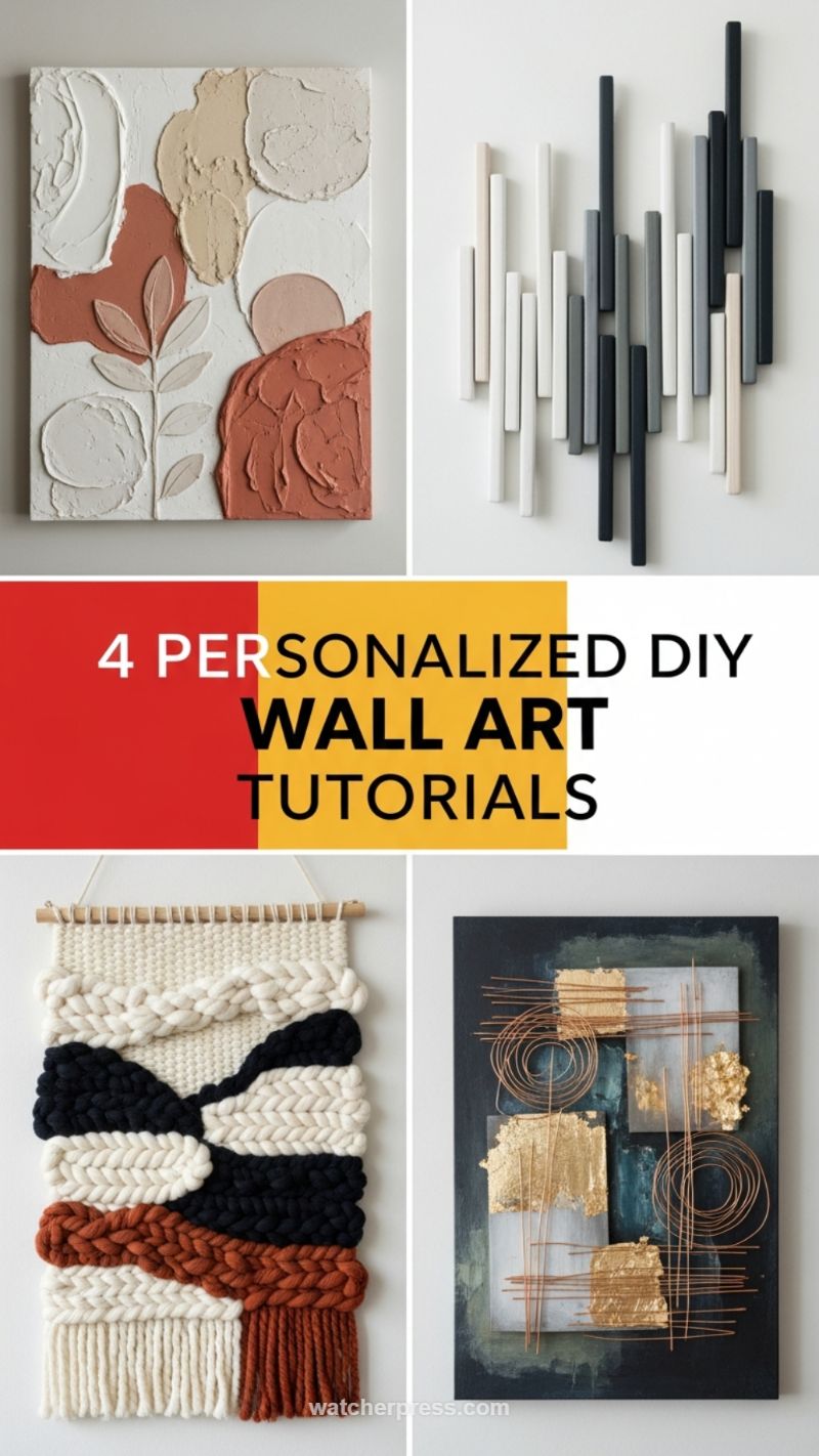 17. Personalized DIY Wall Art Tutorials