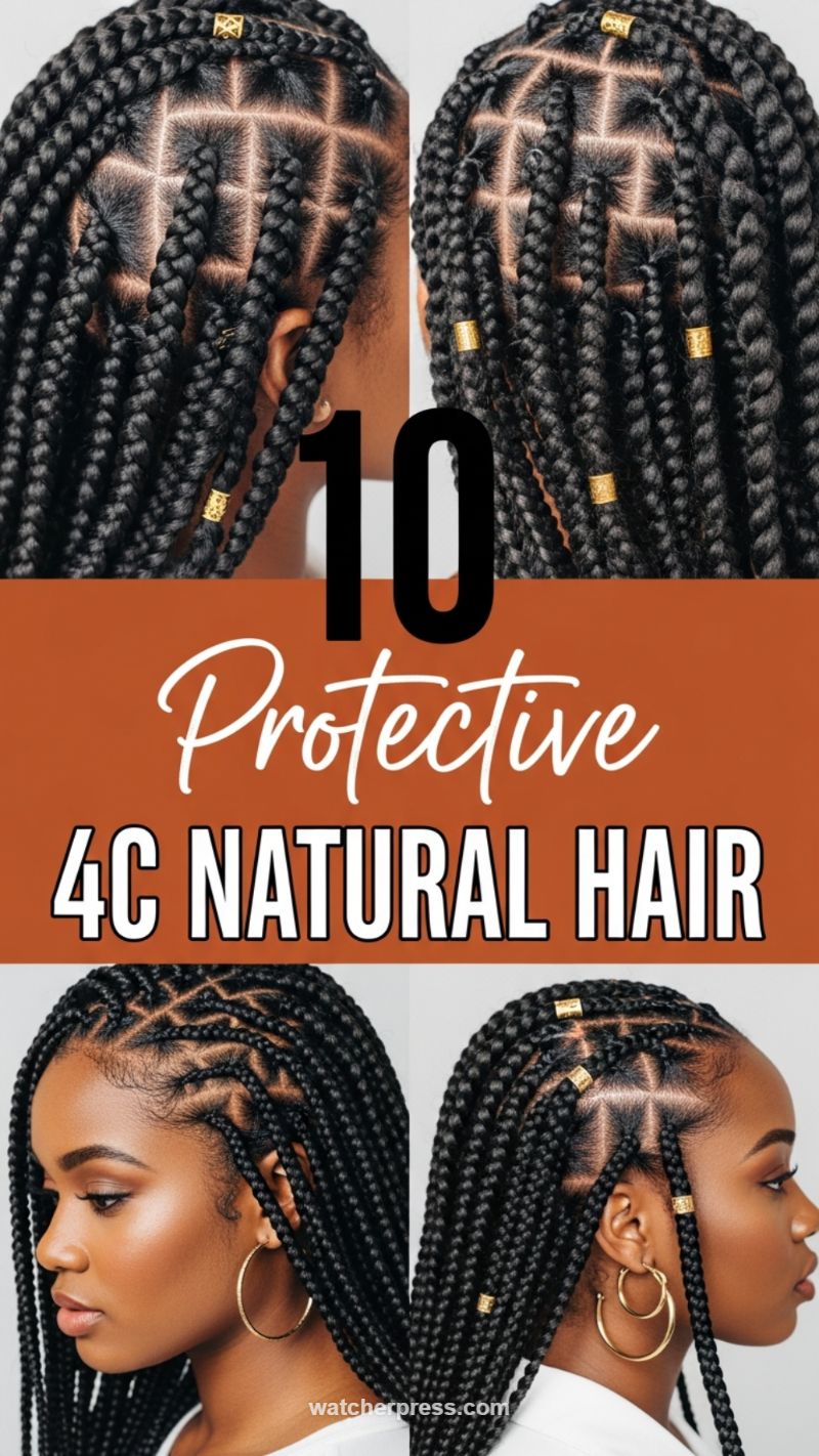 17. Protective Styles for 4C Natural Hair (10 Protective 4C Natural Hair)