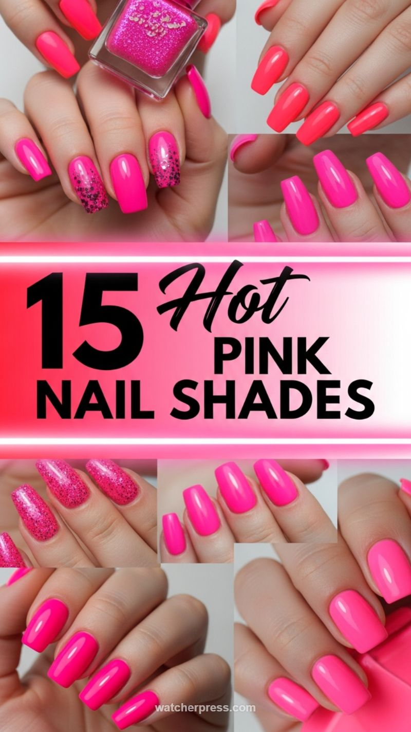 18. Hot Pink Shades for Summer Fun