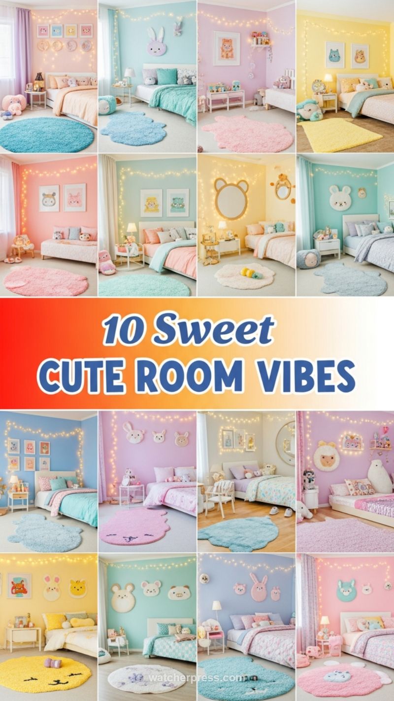 18. Saturated Color Themes (Sweet Cute Room Vibes)
