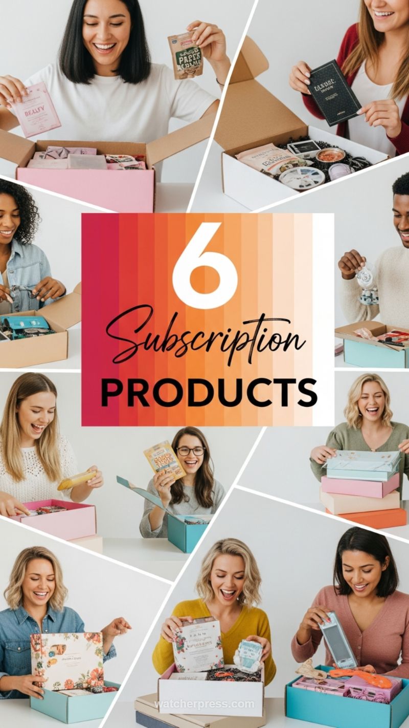 18. The Power of 6 Subscription Products (Recurring Revenue)