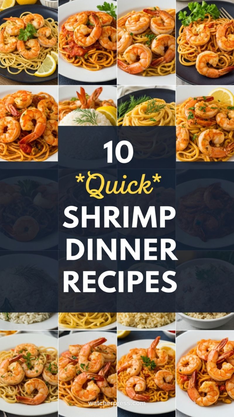 19. 10 Quick Shrimp Dinner Recipes: Seafood in a Flash