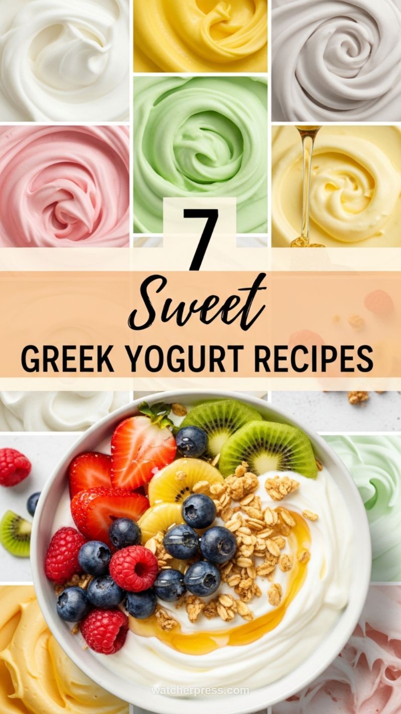19. 7 Sweet High-Protein Greek Yogurt Recipes