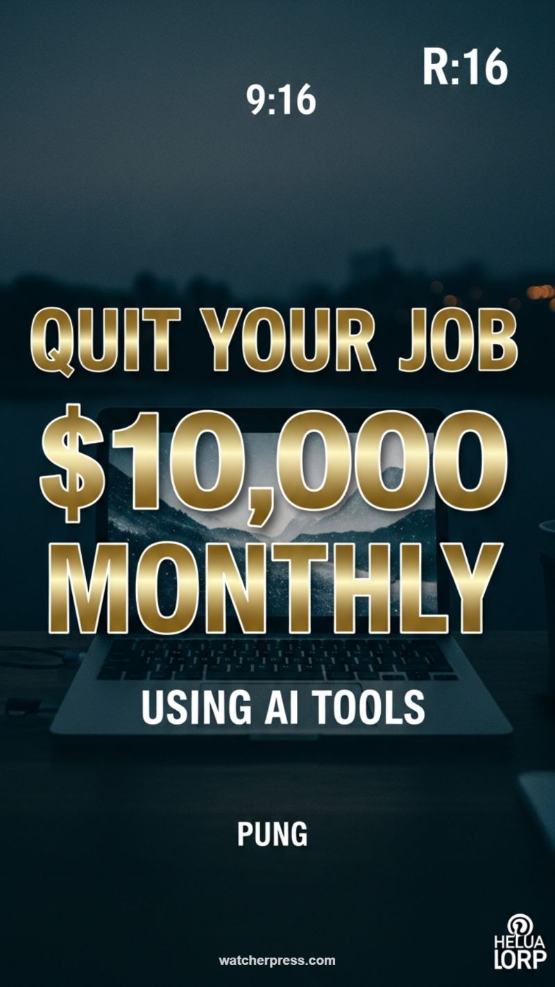 19. Achieving $10,000/Month Income Replacement with AI Tools