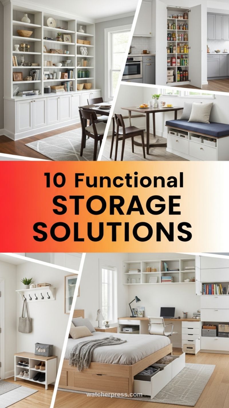 19. Functional and Hidden Storage Solutions