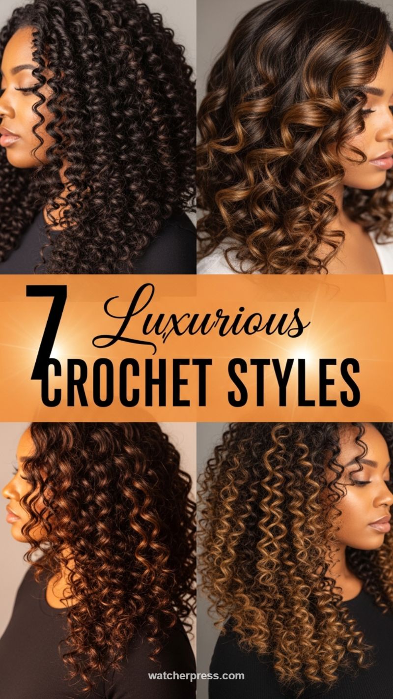 19. Luxurious Crochet Styles (7 Luxurious Crochet Styles)