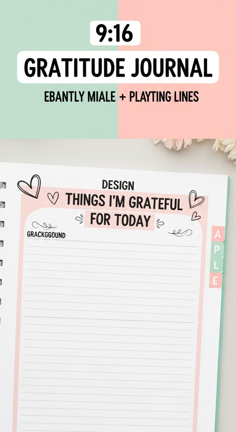19. Practice Gratitude Daily with a Gratitude Journal