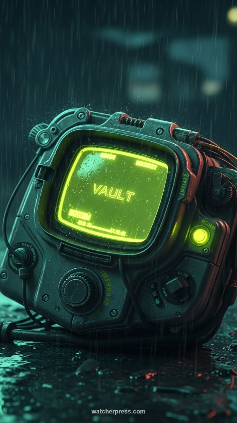 19. VAULT: Retro Sci-Fi Glow