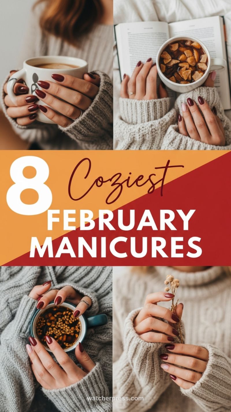 2. Cozy Winter Burgundy Staples