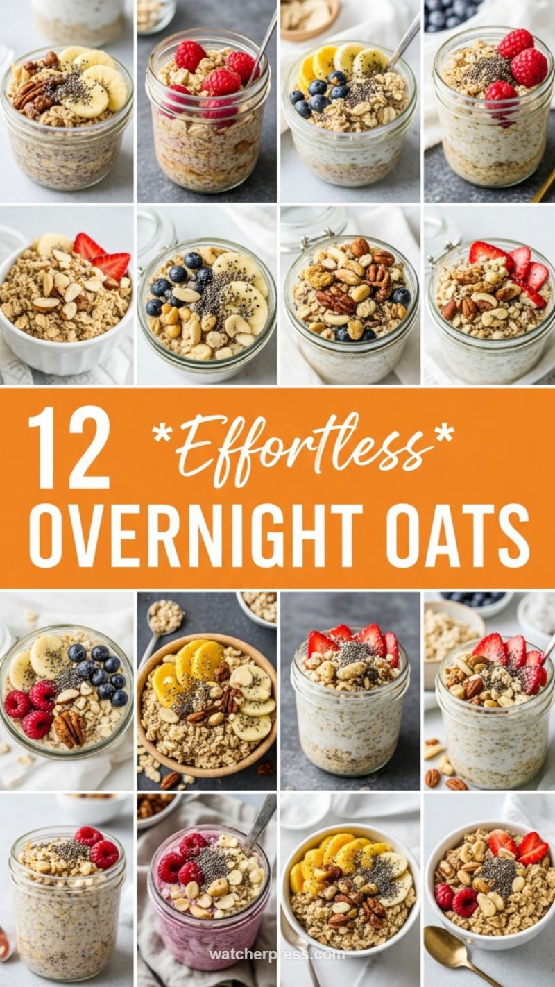 2. The 5-Minute High-Protein Overnight Oats Base