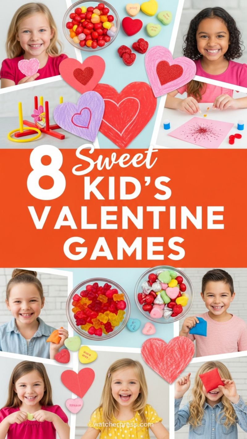 2. Vibrant Kid-Friendly Heart Craft Station