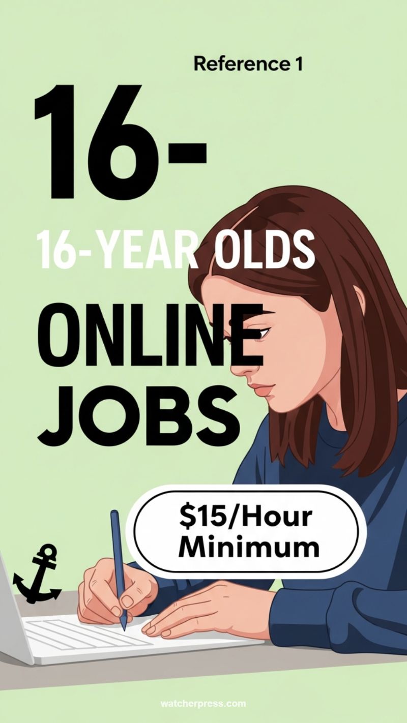 20. Age-Specific Entry-Level Remote Jobs ($15/Hour Minimum for 16-Year-Olds)
