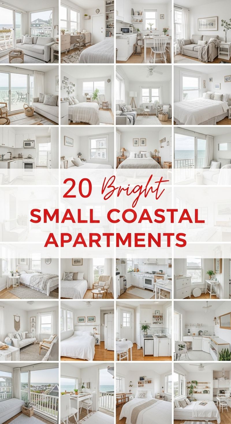 20 Bright Small Coastal Apartments