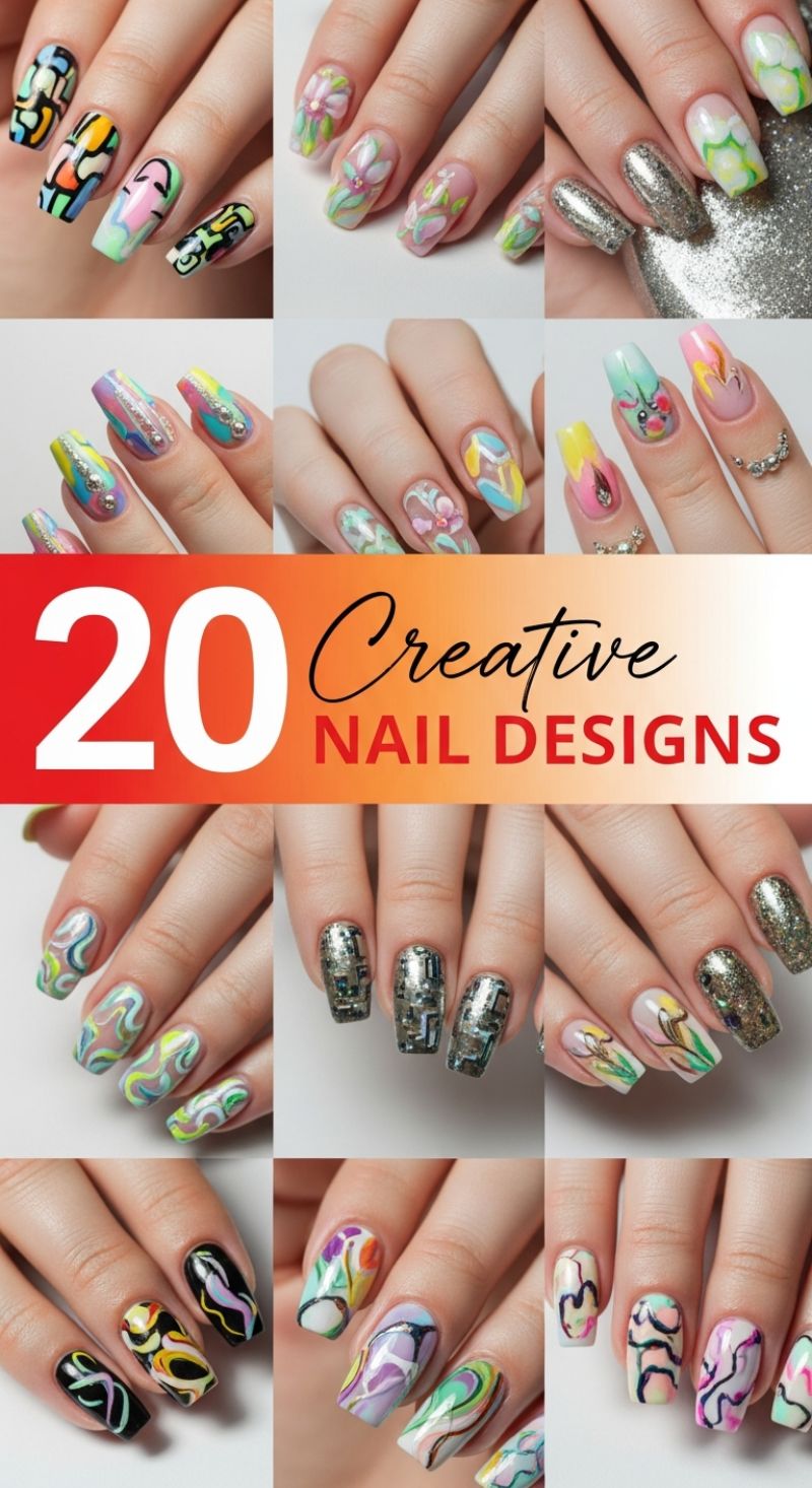 20 Creative Nail Designs