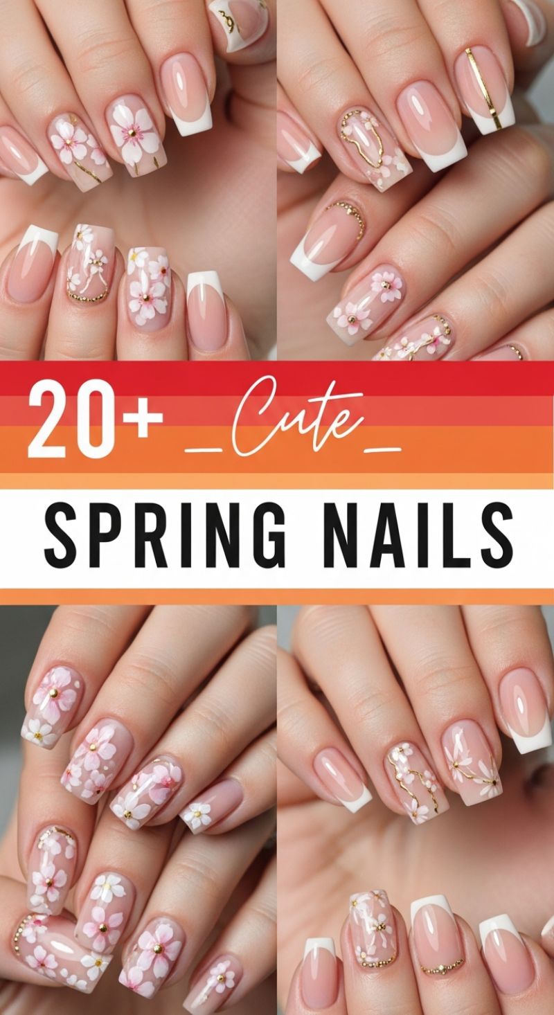 20+ Cute Spring Nails