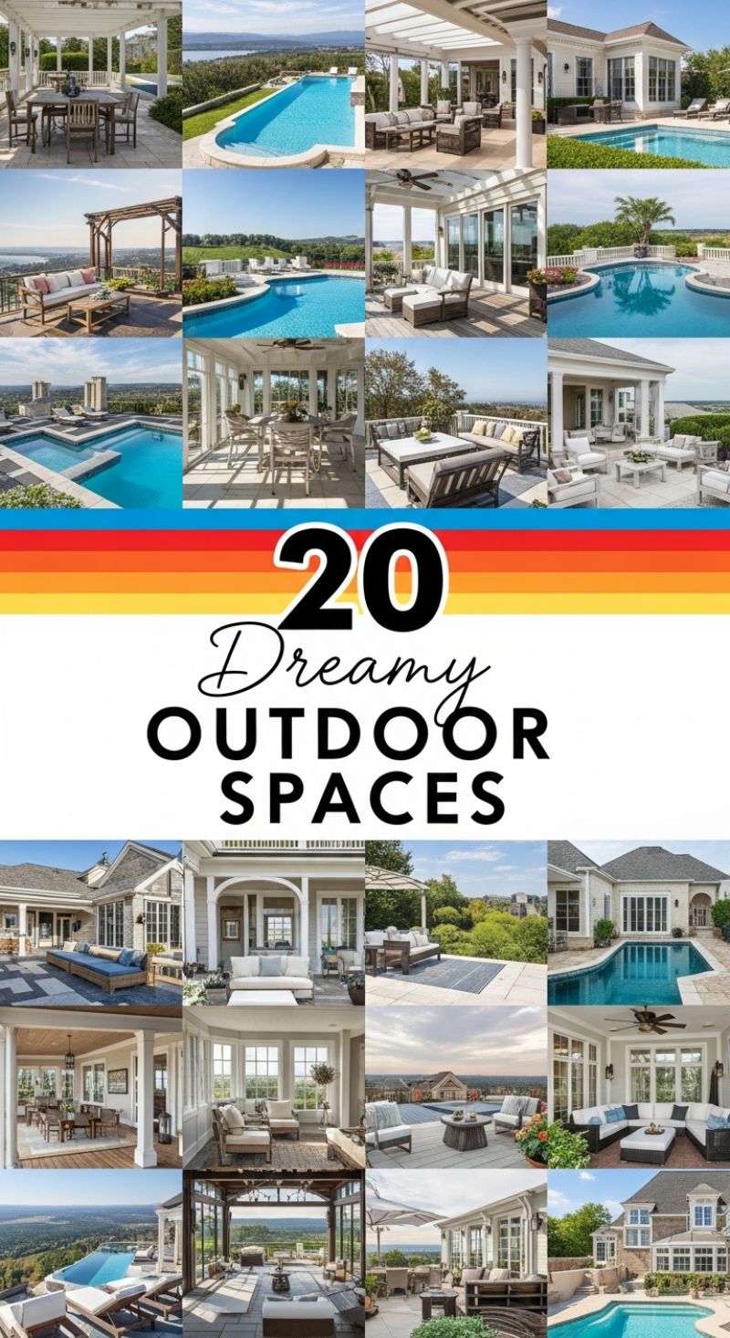 20 Dreamy Outdoor Spaces