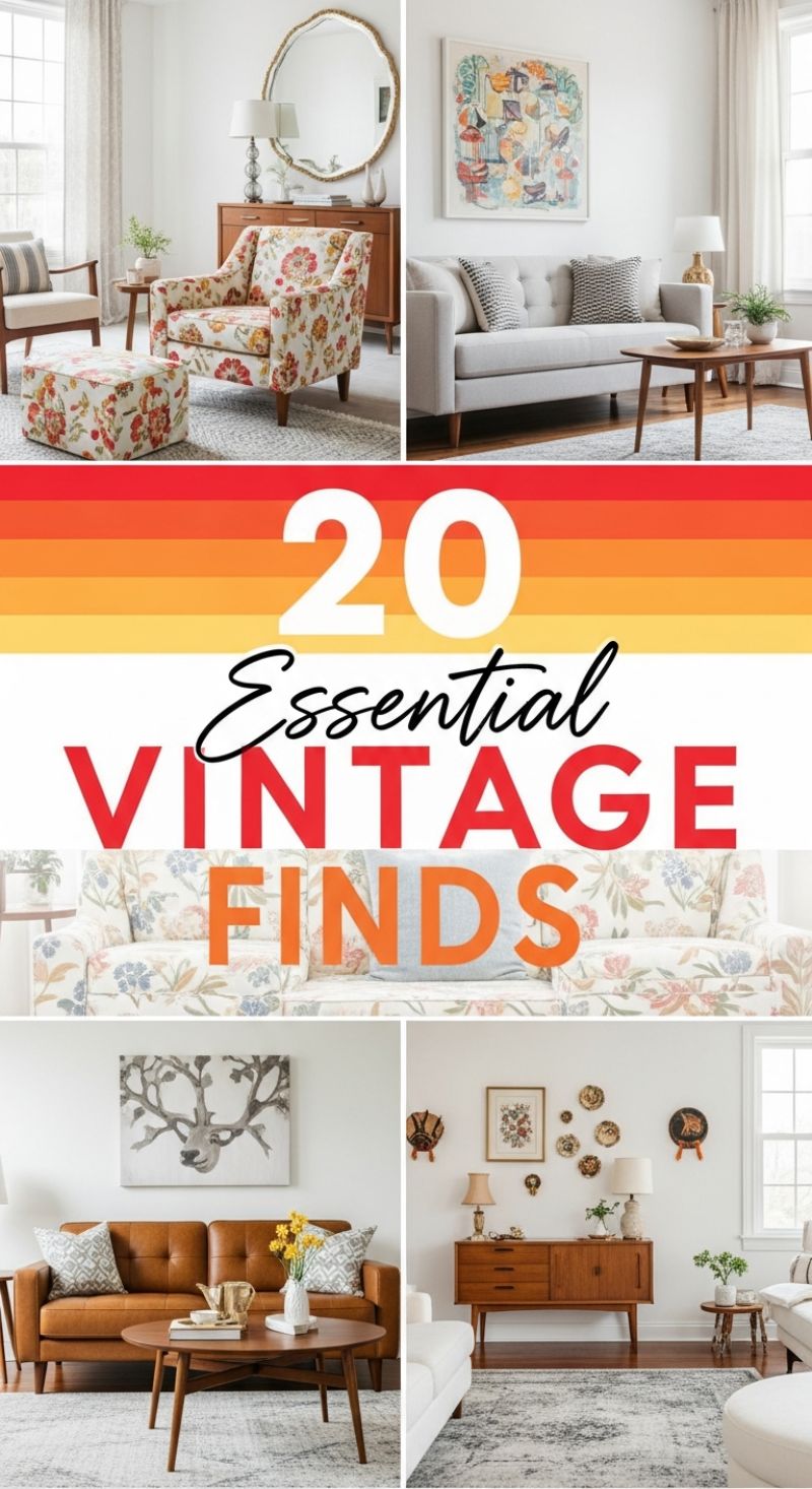 20 Essential Vintage Finds