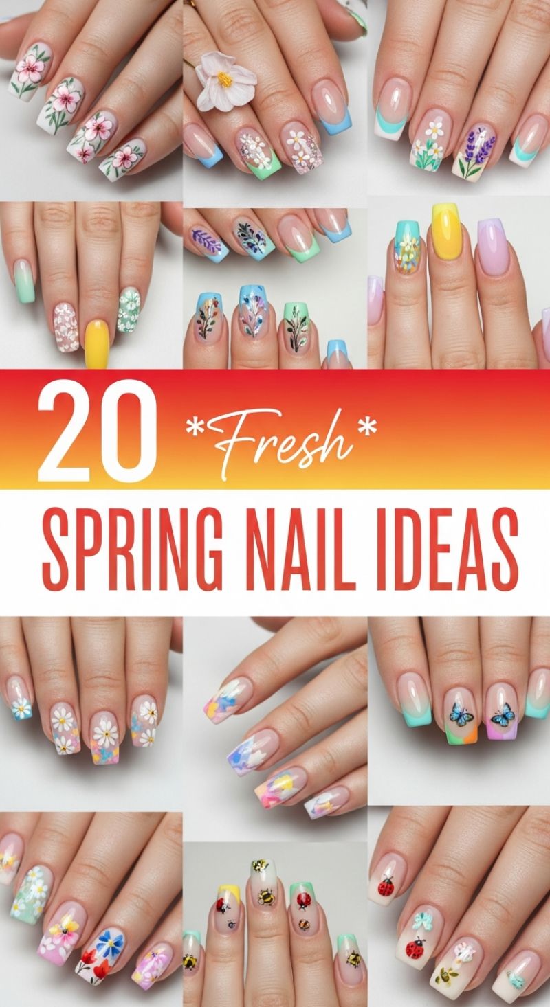 20 Fresh Spring Nail Ideas