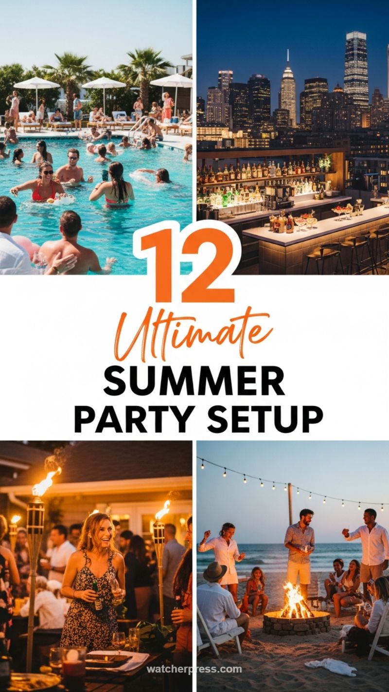 20. High-End Sophisticated Party Setup Inspiration