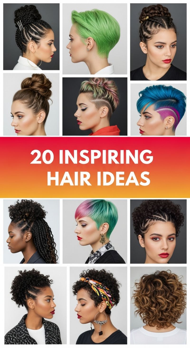 20 INSPIRING HAIR IDEAS