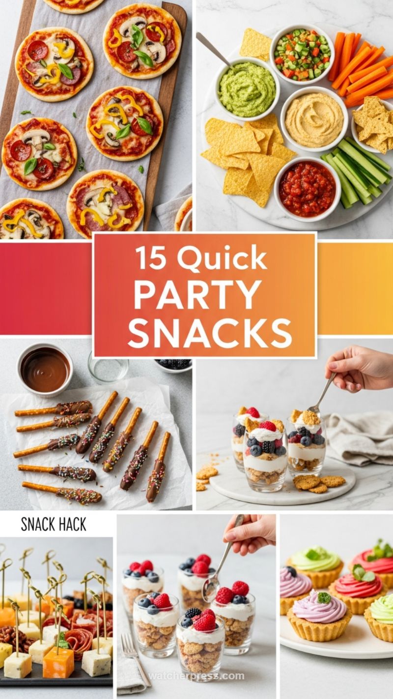 20. Quick Grab-and-Go Party Snacks (Brunch Recipe Idea 7)