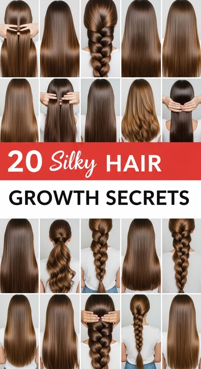 20 Silky Hair Growth Secrets: Achieving Maximum Length and Shine