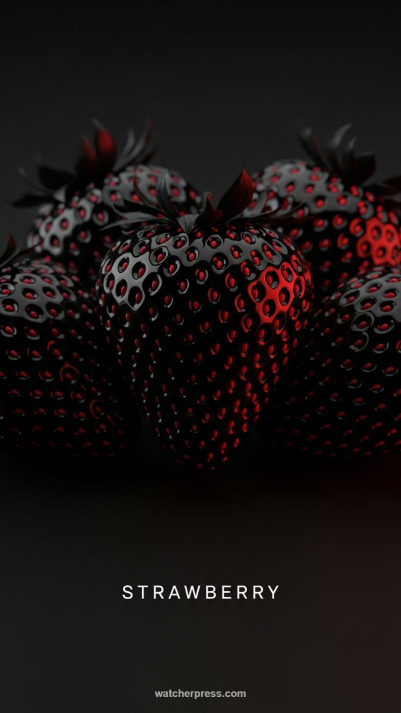 20. STRAWBERRY: Edgy Food Photography