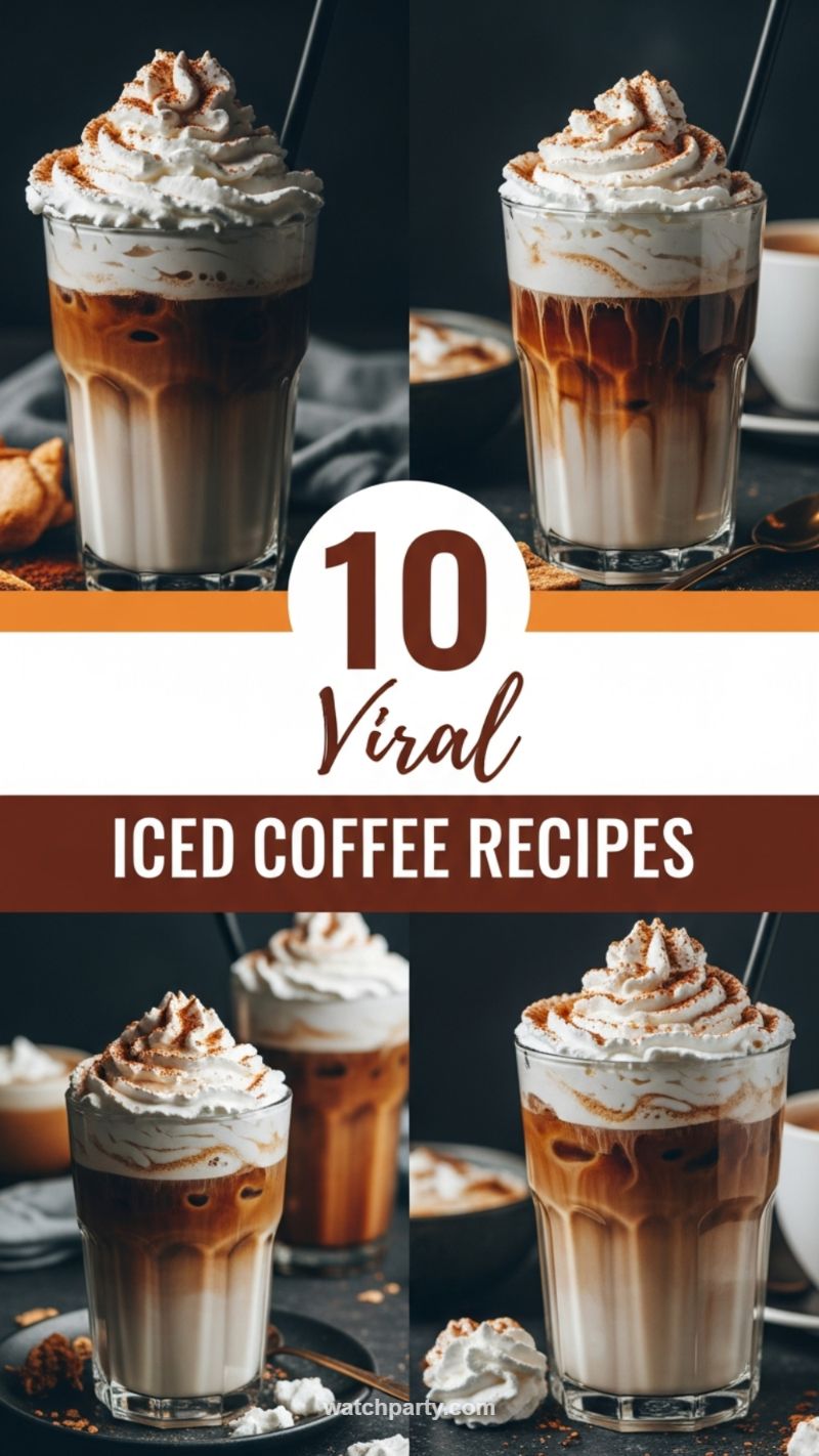 20. The Coffee Shop Experience: 10 Viral Iced Coffee Recipes