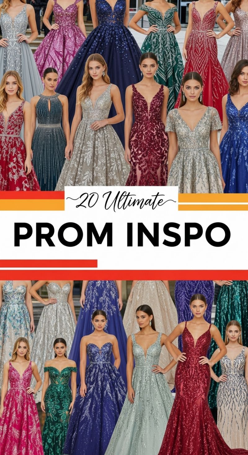 20 Ultimate Prom Inspo: Mastering the Art of the Sequin Gown