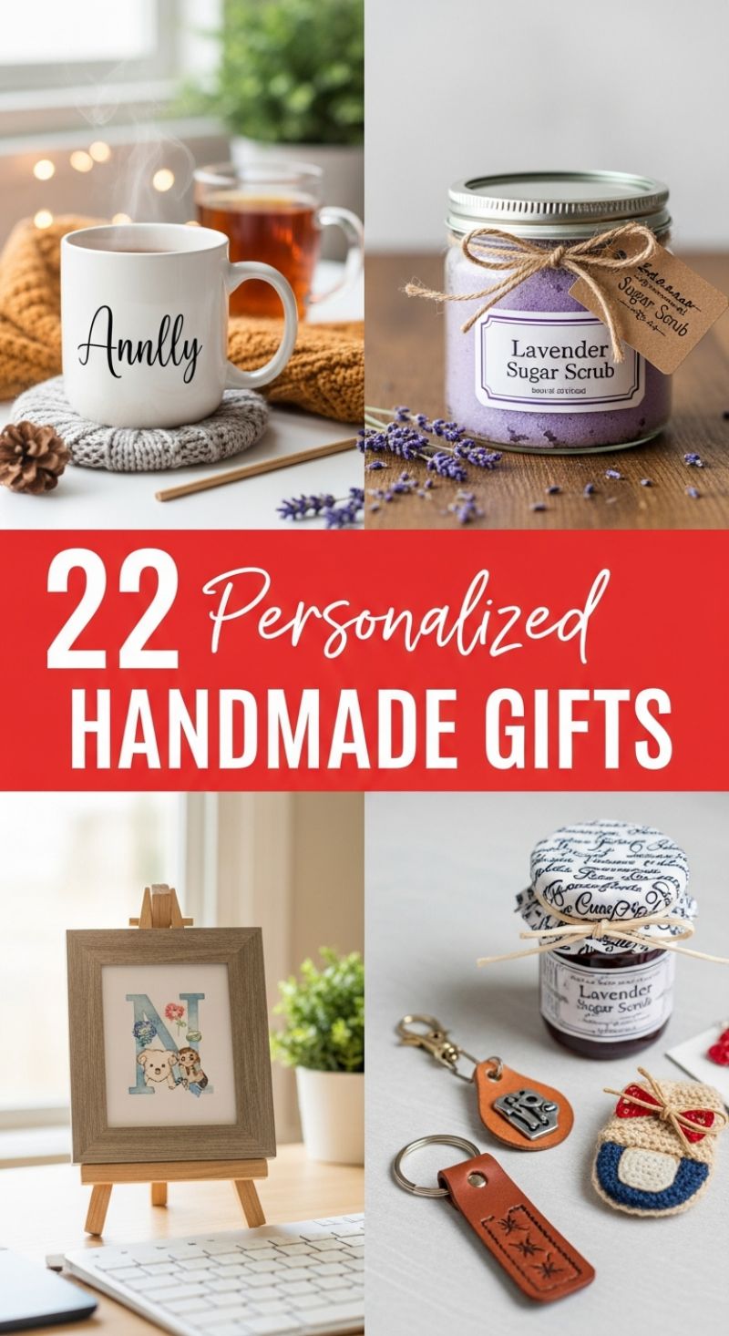 22 Personalized HANDMADE GIFTS