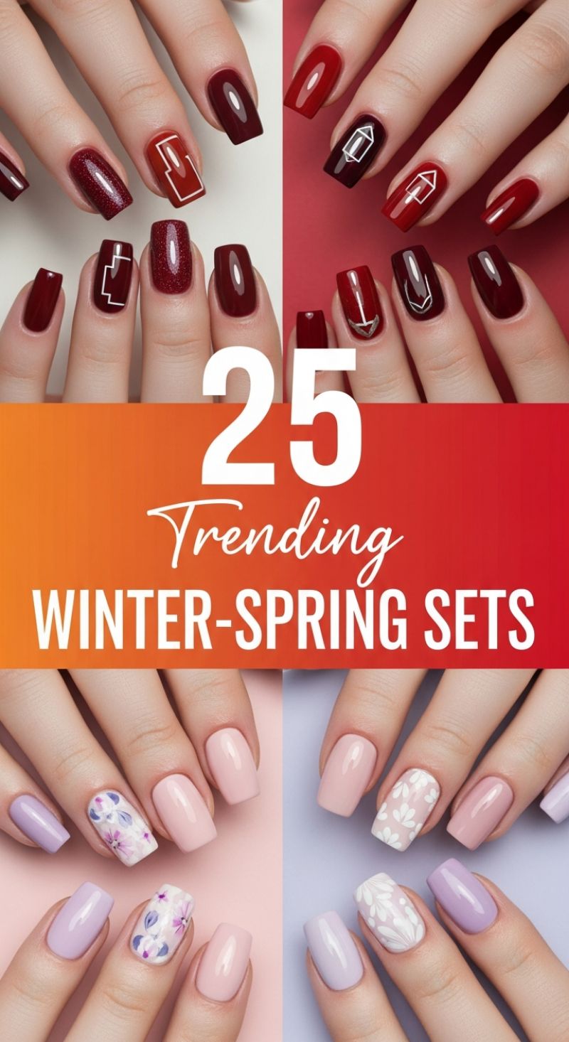 25 Trending WINTER-SPRING SETS