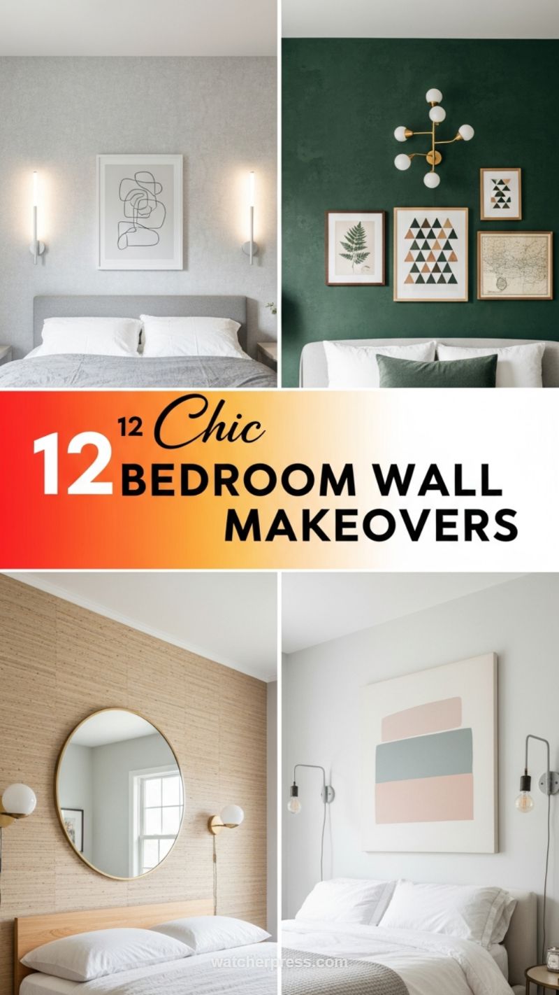 3. Dramatic Bedroom Wall Makeovers