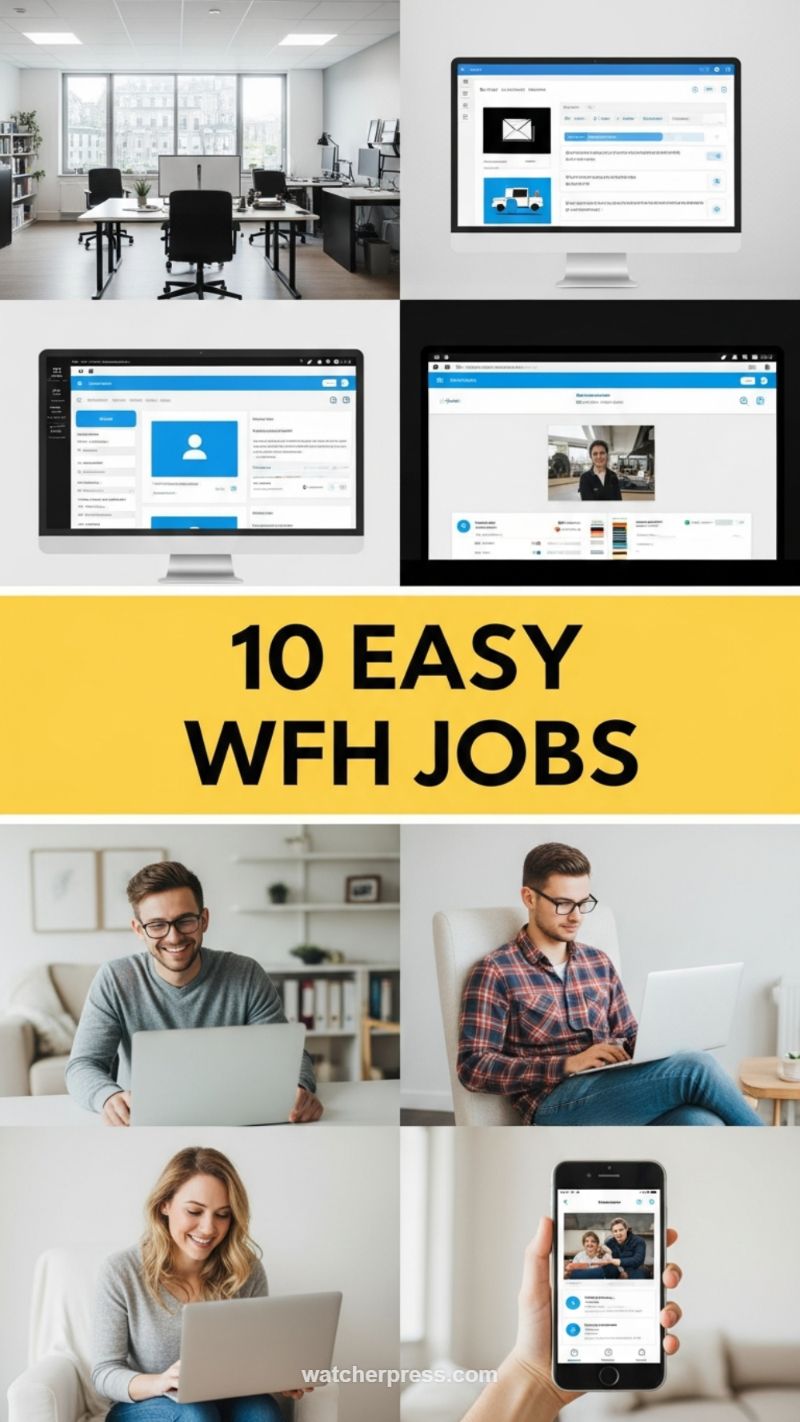 3. Entry-Level Gold: Discovering Easy Work-From-Home Jobs