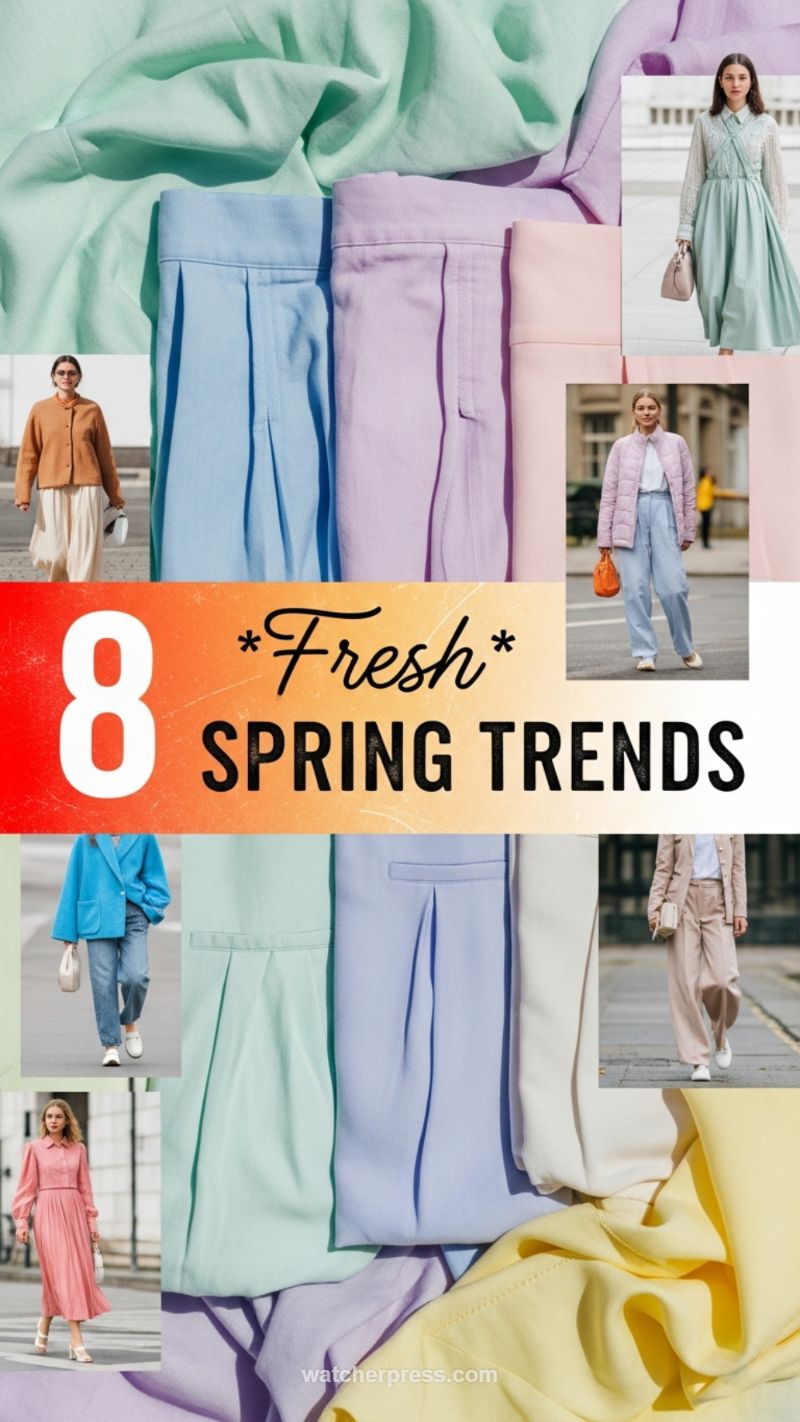 3. Fresh Pastel Spring Trends