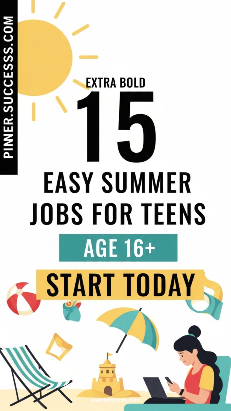 The 21 Quick Weekend Gigs That Pay Teens $200+ (Start Earning Fast Cash Today) 3. Monetizing Easy Summer/Seasonal Online Jobs