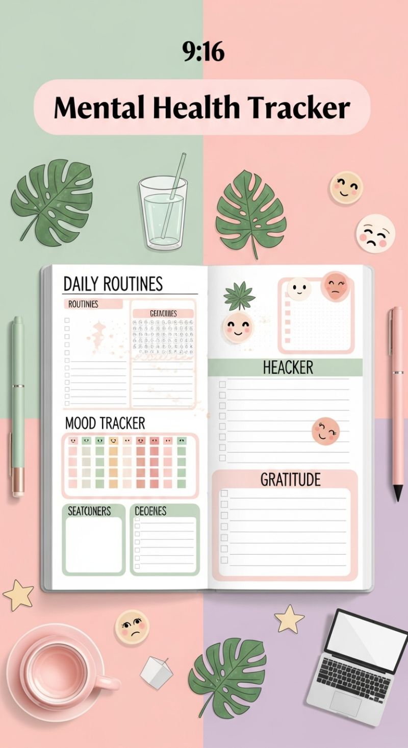 3. Nurture Your Mind with a Mental Health Tracker