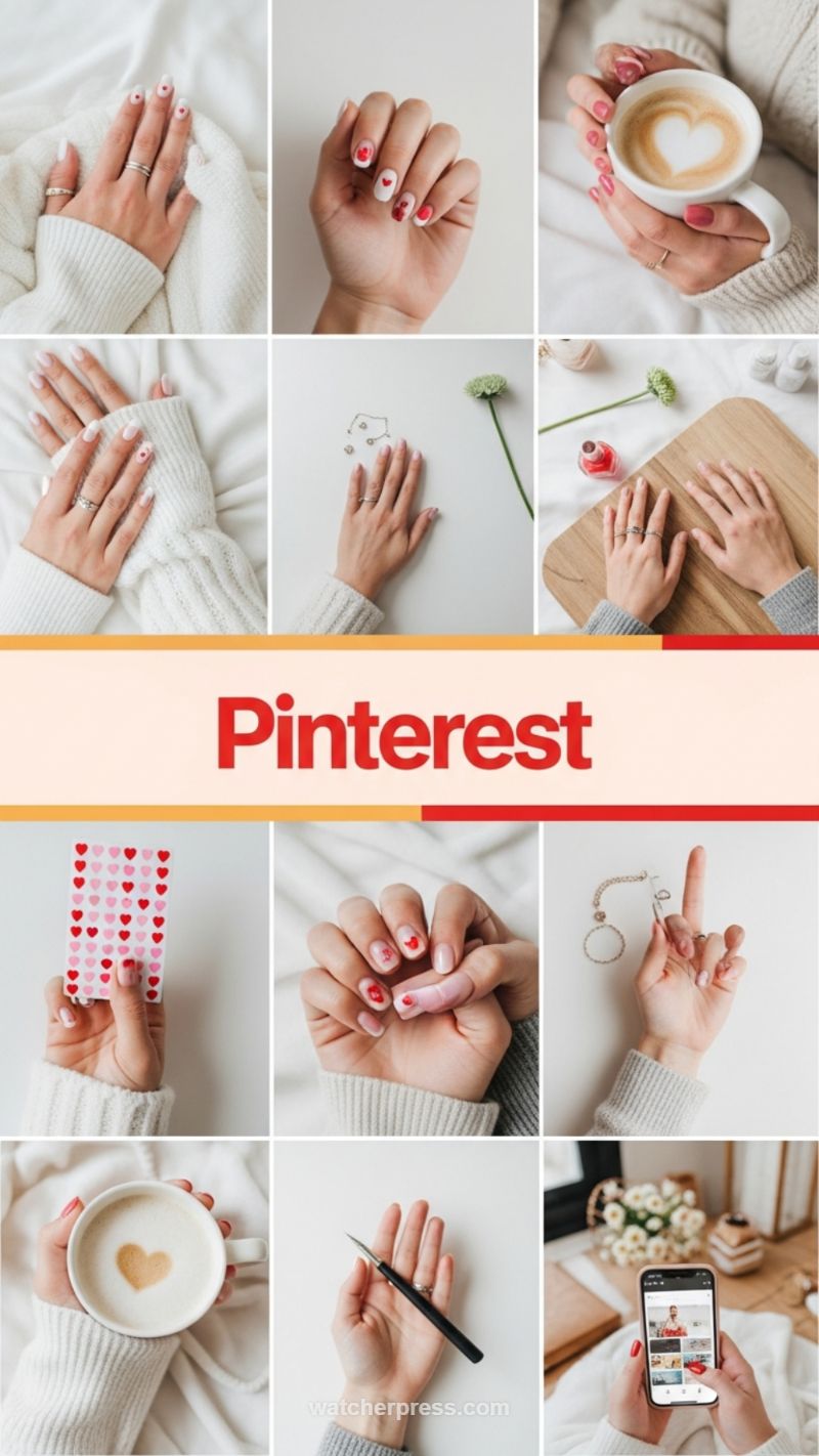 3. Soft Minimalist V-Day Pinterest Inspiration