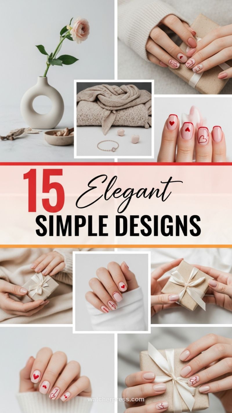 3. Soft Pink Ombre Hearts