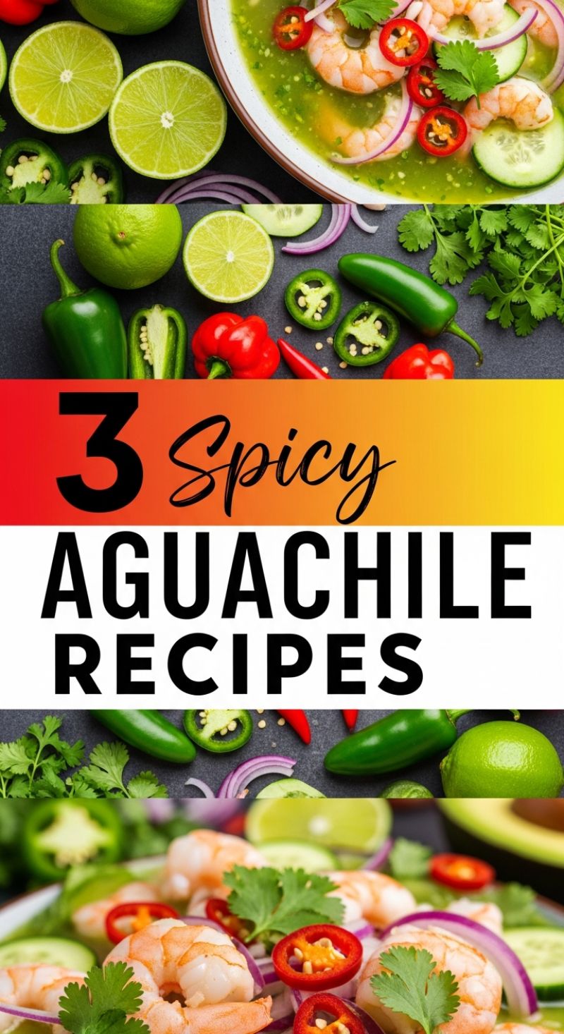 3 Spicy AGUACHILE RECIPES