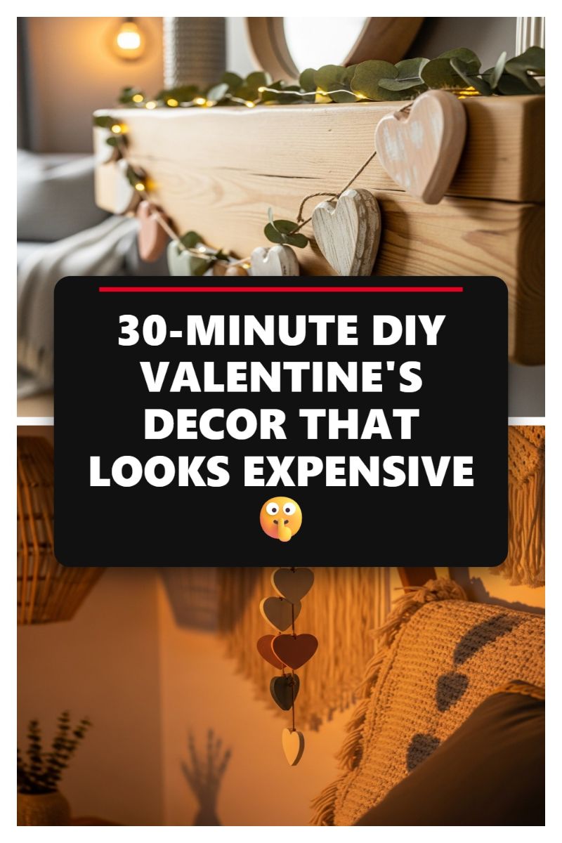 30-MINUTE DIY VALENTINE'S DECOR THAT LOOKS EXPENSIVE 