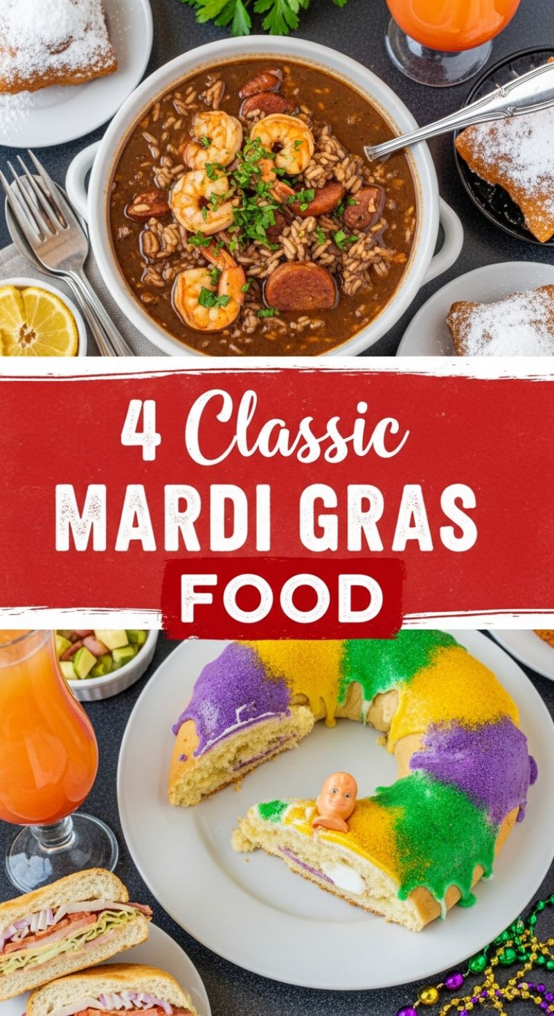 4 Classic Mardi Gras Food