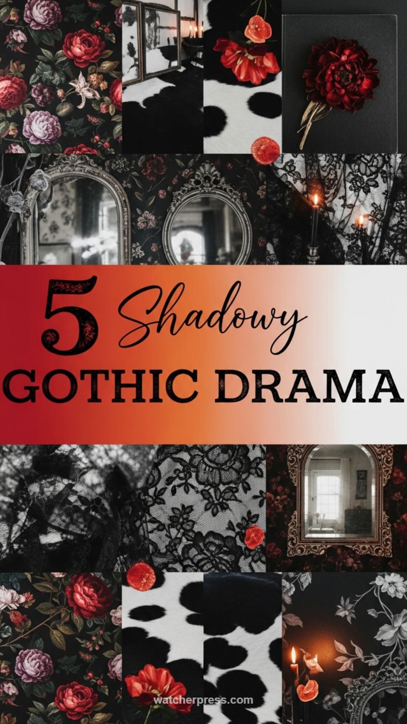 4. Dark Romance and Ornate Mirrors (Gothic Drama)
