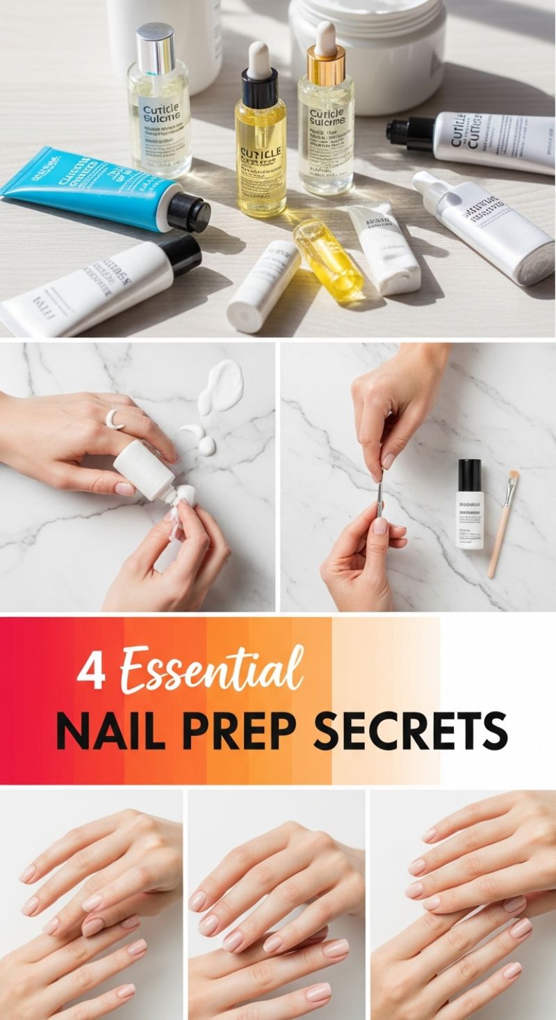 4 Essential NAIL PREP SECRETS