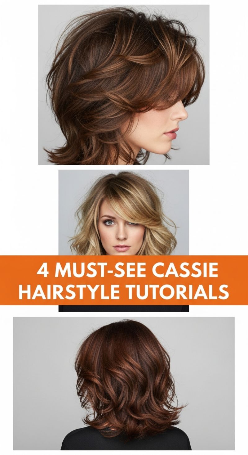 4 MUST-SEE CASSIE HAIRSTYLE TUTORIALS