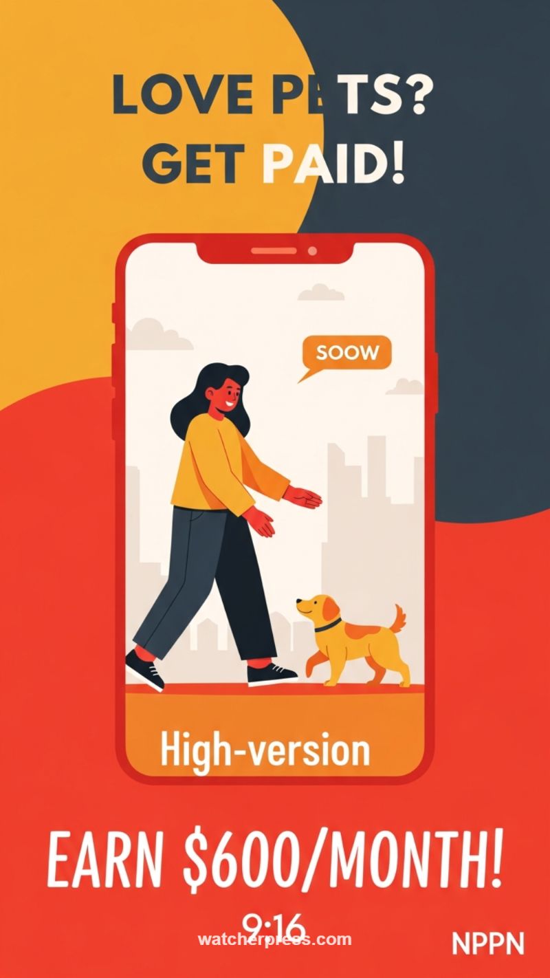 4. Pet Sitting & Dog Walking