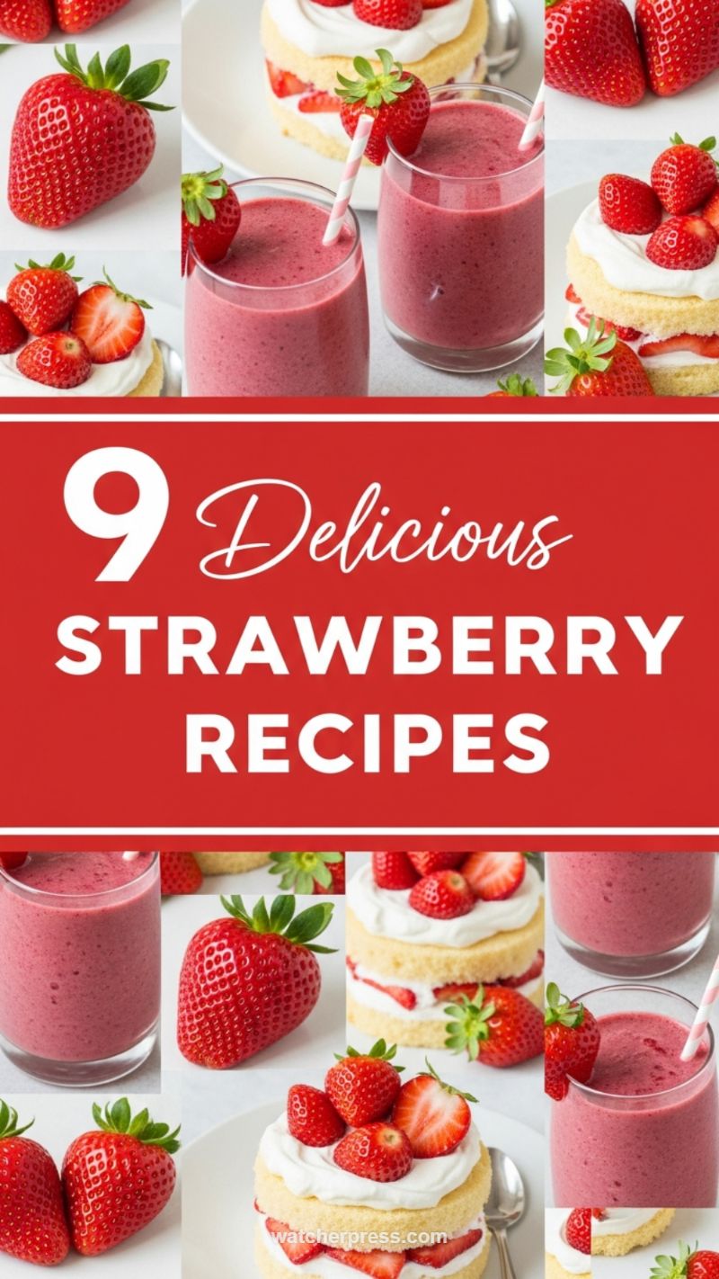 5. 9 Delicious Strawberry Protein Treats