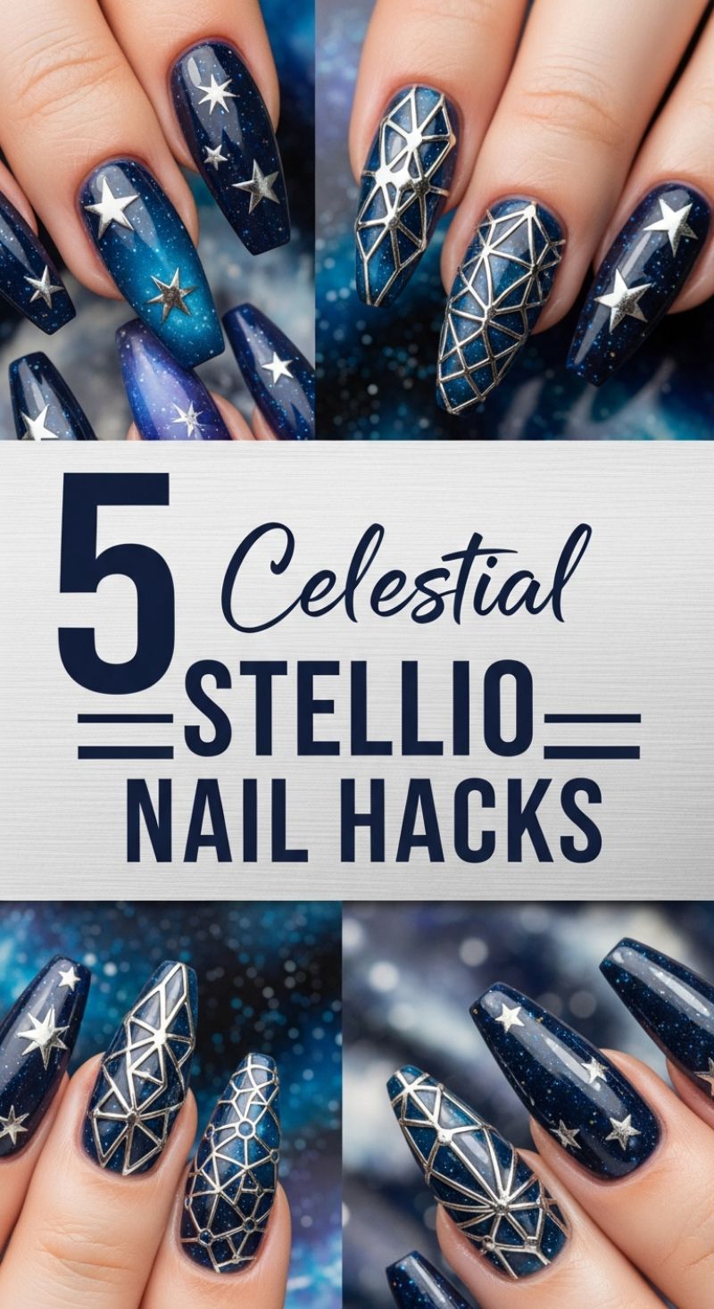 5 Celestial STELLIO Nail Hacks
