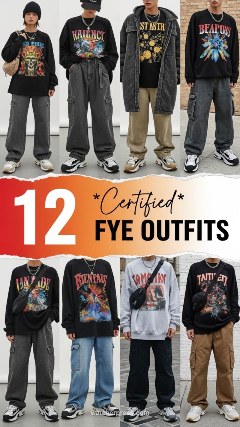 5. Certified FYE Outfits: Streetwear Cool