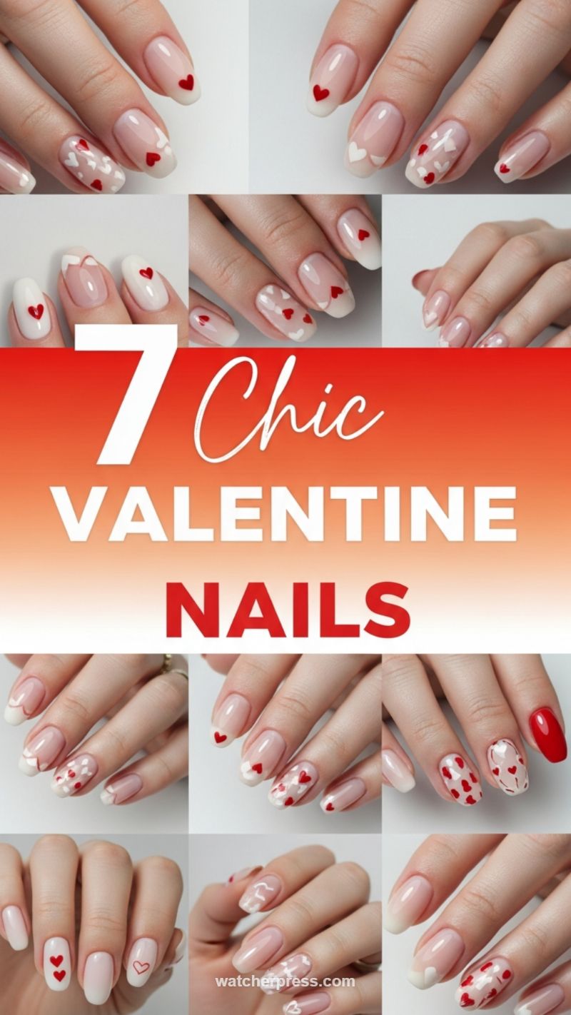 5. Chic and Delicate Heart Accents